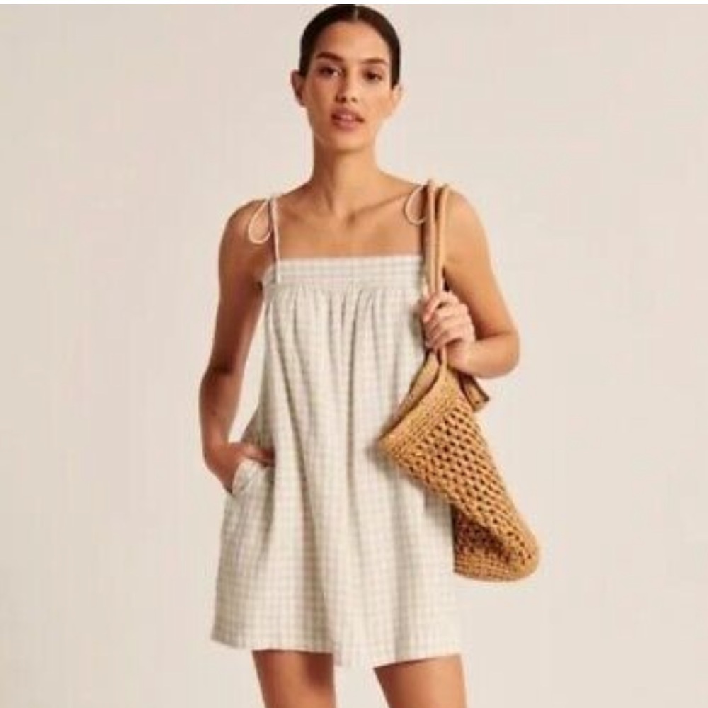 Abercrombie Tie Strap Mini Dress